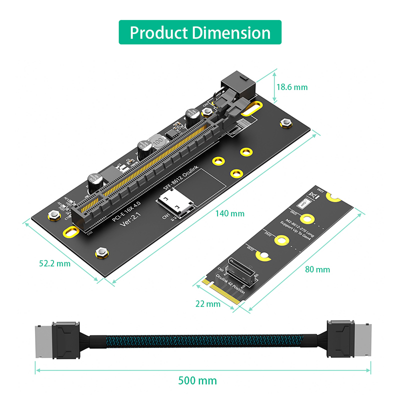 Kit adaptateur Oculink M.2 NVM - Oculink Egpu Mini Pc avis et prix